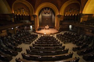 Note the organ